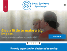 Tablet Screenshot of barthsyndrome.org